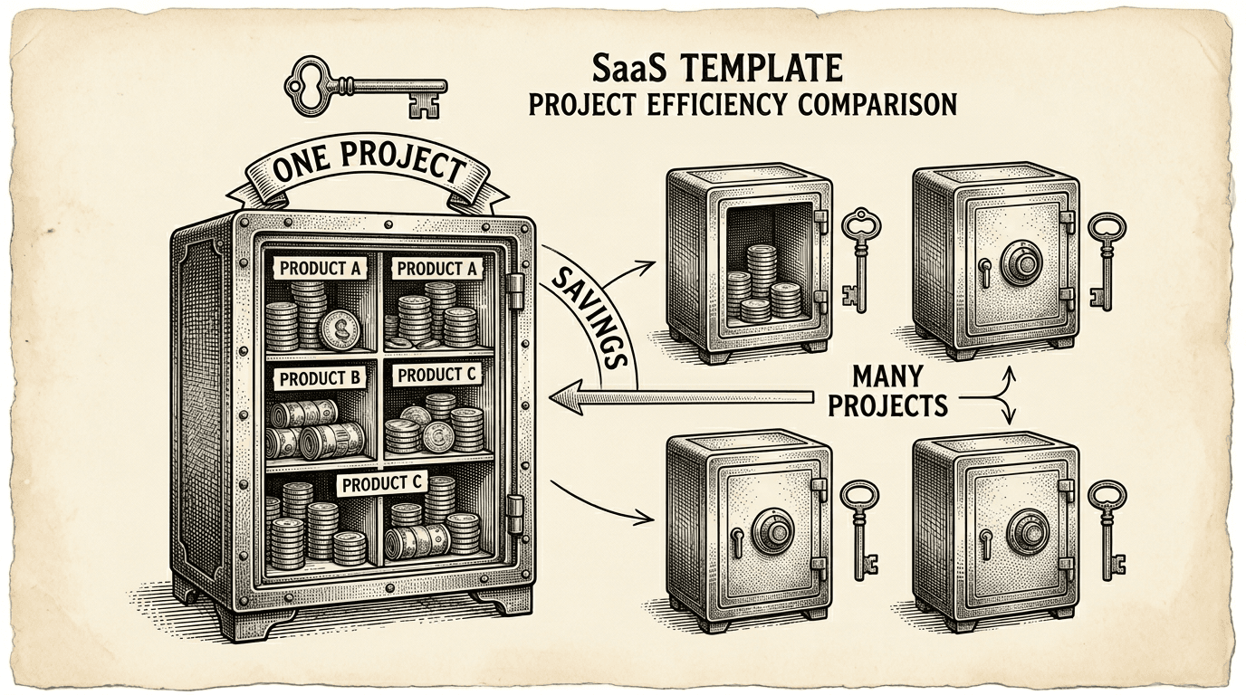 How to Save Money on Supabase When You Are Building Multiple Products
