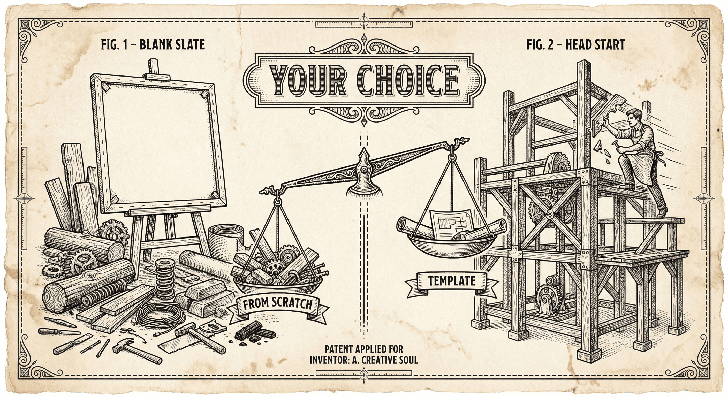 When to Use a Template vs Build from Scratch: A Guide for New Builders